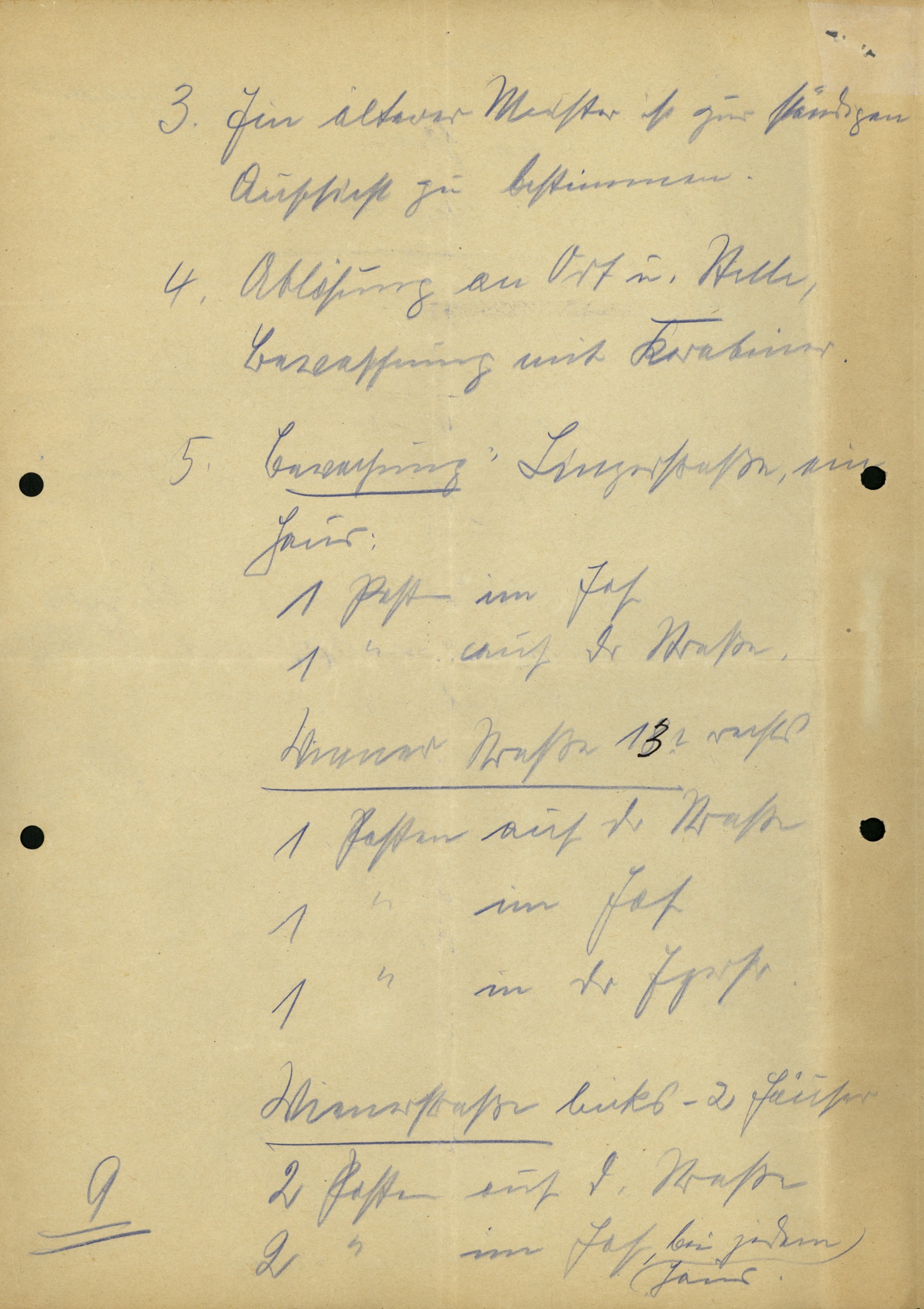 Memo of Hauptmann Speckmann from police Kalisch / Kalisz on Sonderkommando Lange