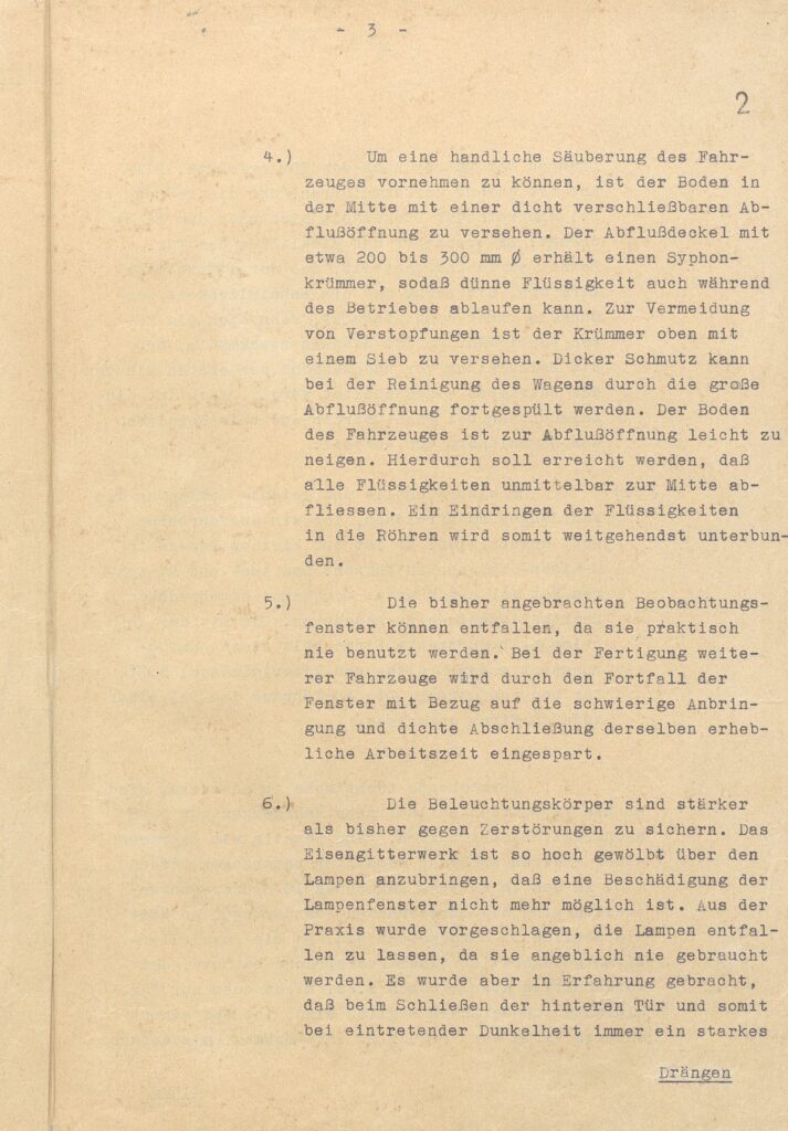 Memo of June 5, 1942 on gas vans