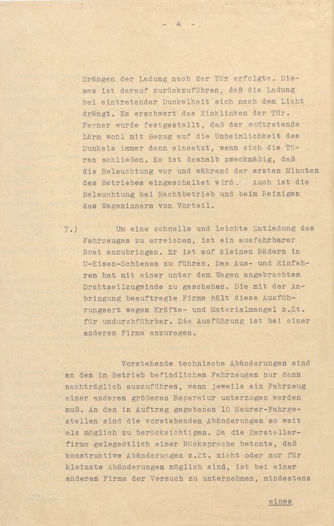 Memo of June 5, 1942 on gas vans