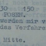 Intercepted radio signal from Erich von dem Bach-Zelewski to Wilhelm Koppe of 18 August 1941 on clearing the asylum Novinki near Minsk (PRO HW 16/32, ZIP/GPD 326, traffic 18.8.41, item 5)