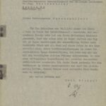 Letter from Wolff to Ganzenmüller of August 13, 1942 on deportations of Jews to Treblinka