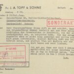 Memo by Kurt Prüfer, September 8, 1942