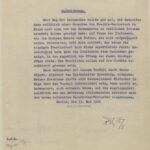 Memo of May 15, 1942