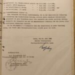 Proposal list dated June 16,1943 on Chełmno Extermination Camp