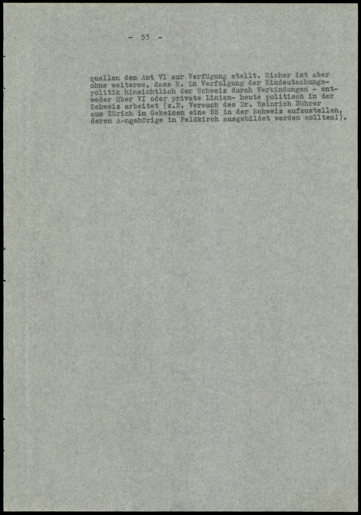 Report dated Februay 9, 1944
