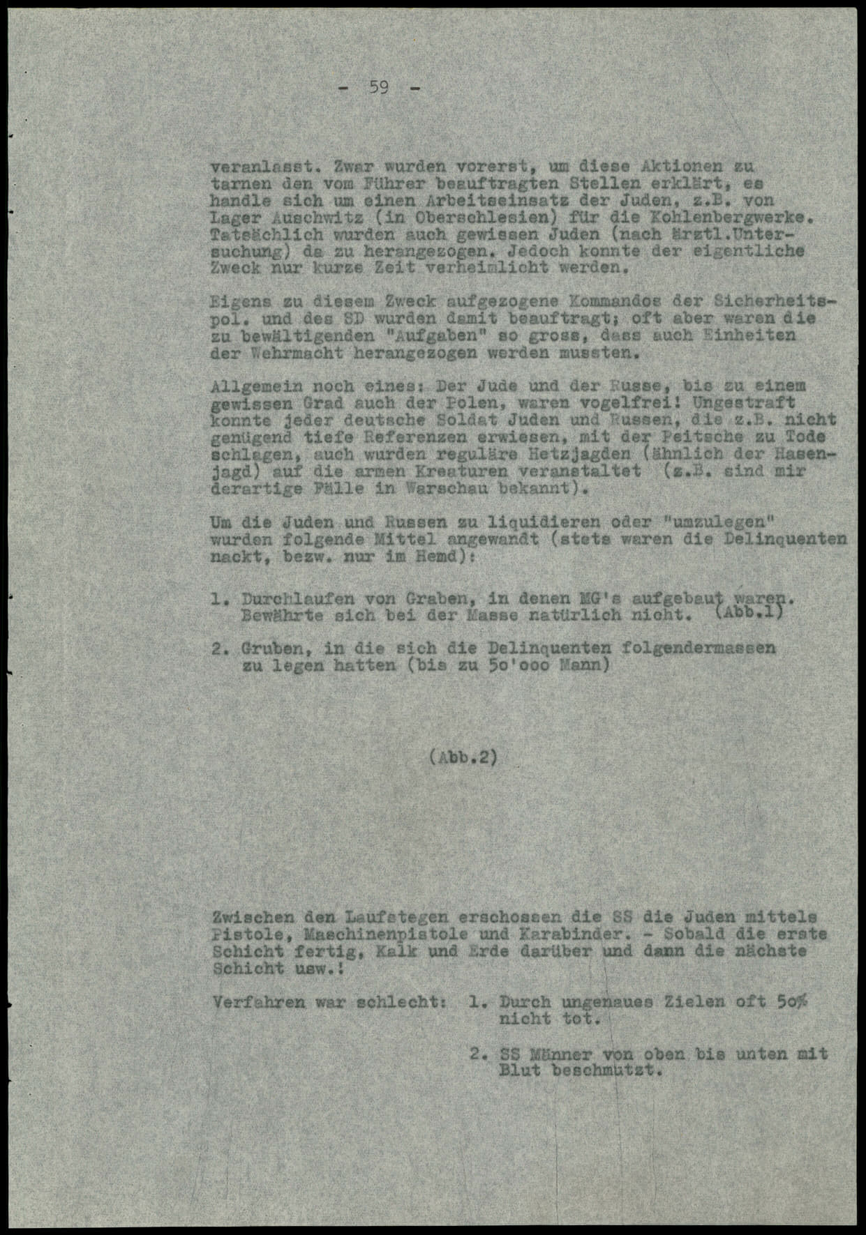 Report dated Februay 9, 1944