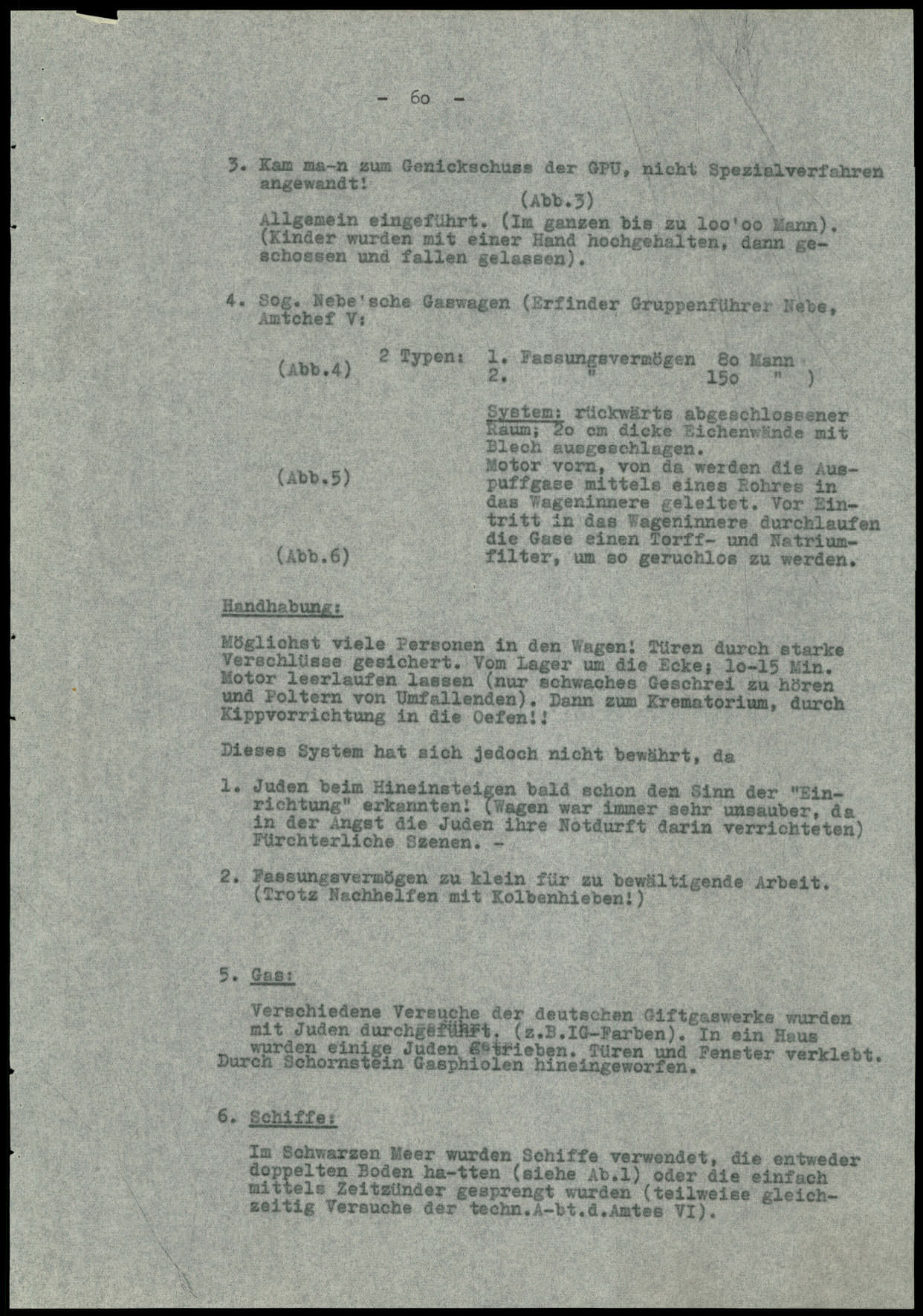 Report dated Februay 9, 1944