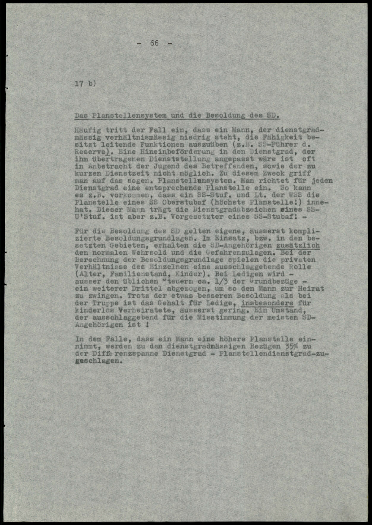 Report dated Februay 9, 1944