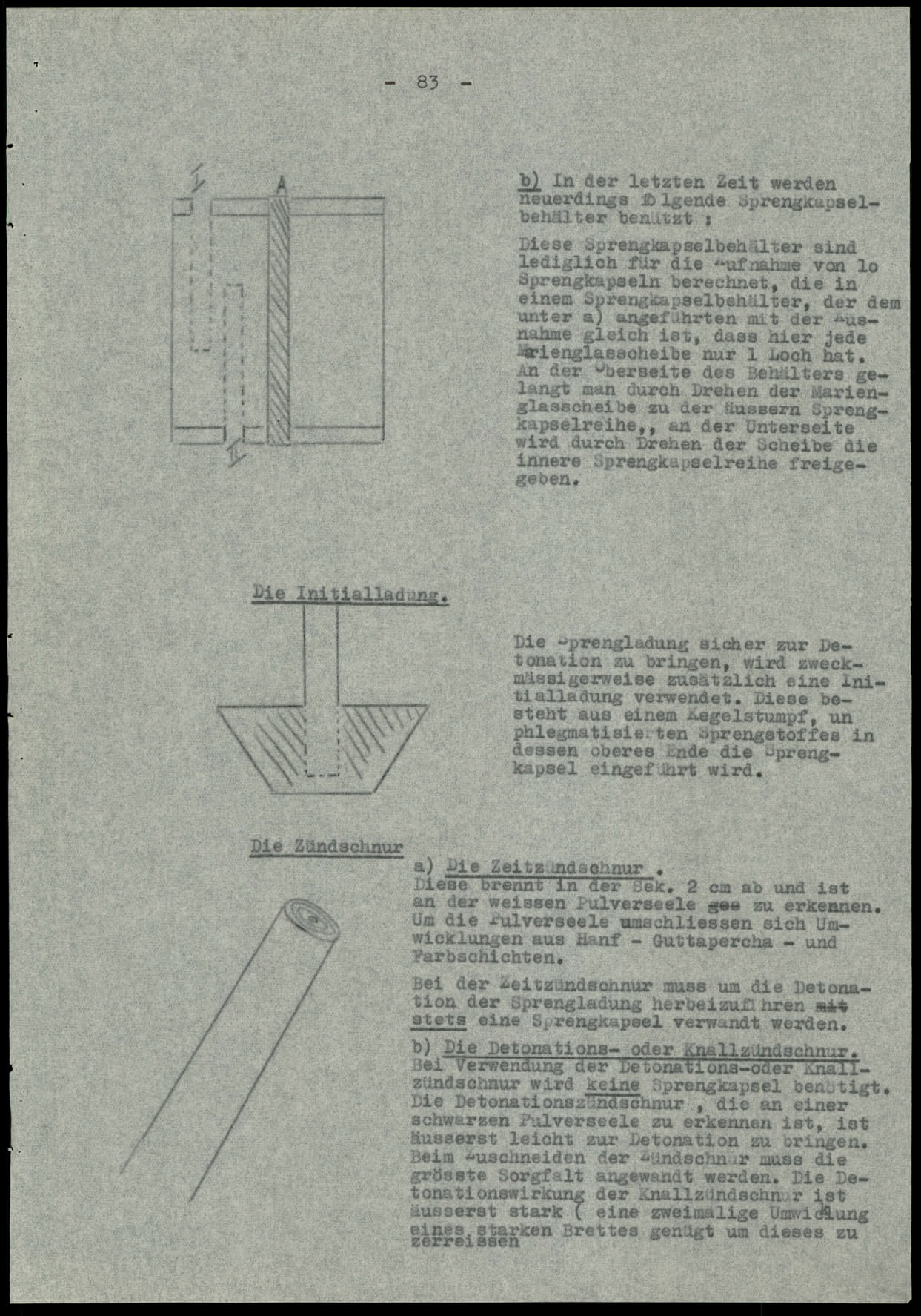 Report dated Februay 9, 1944