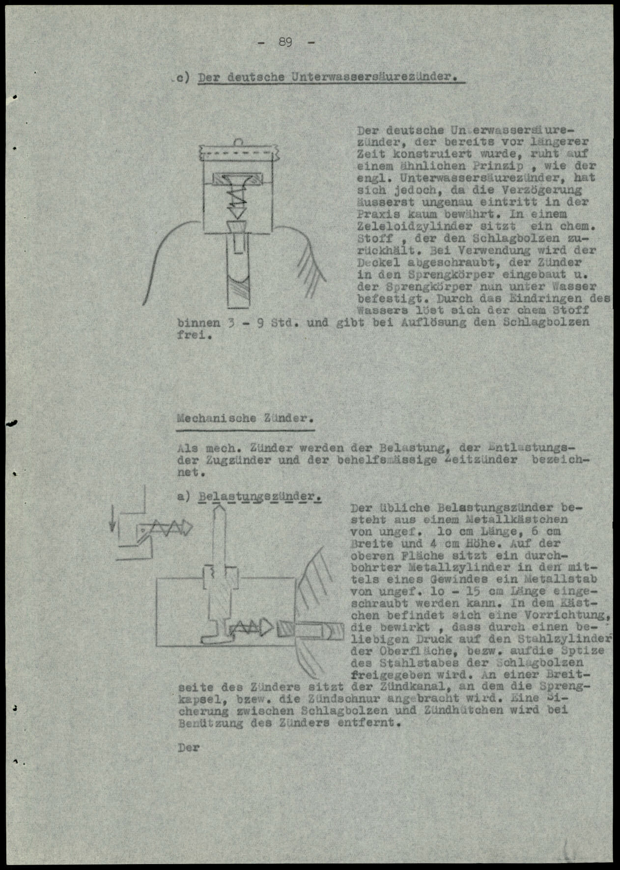 Report dated Februay 9, 1944