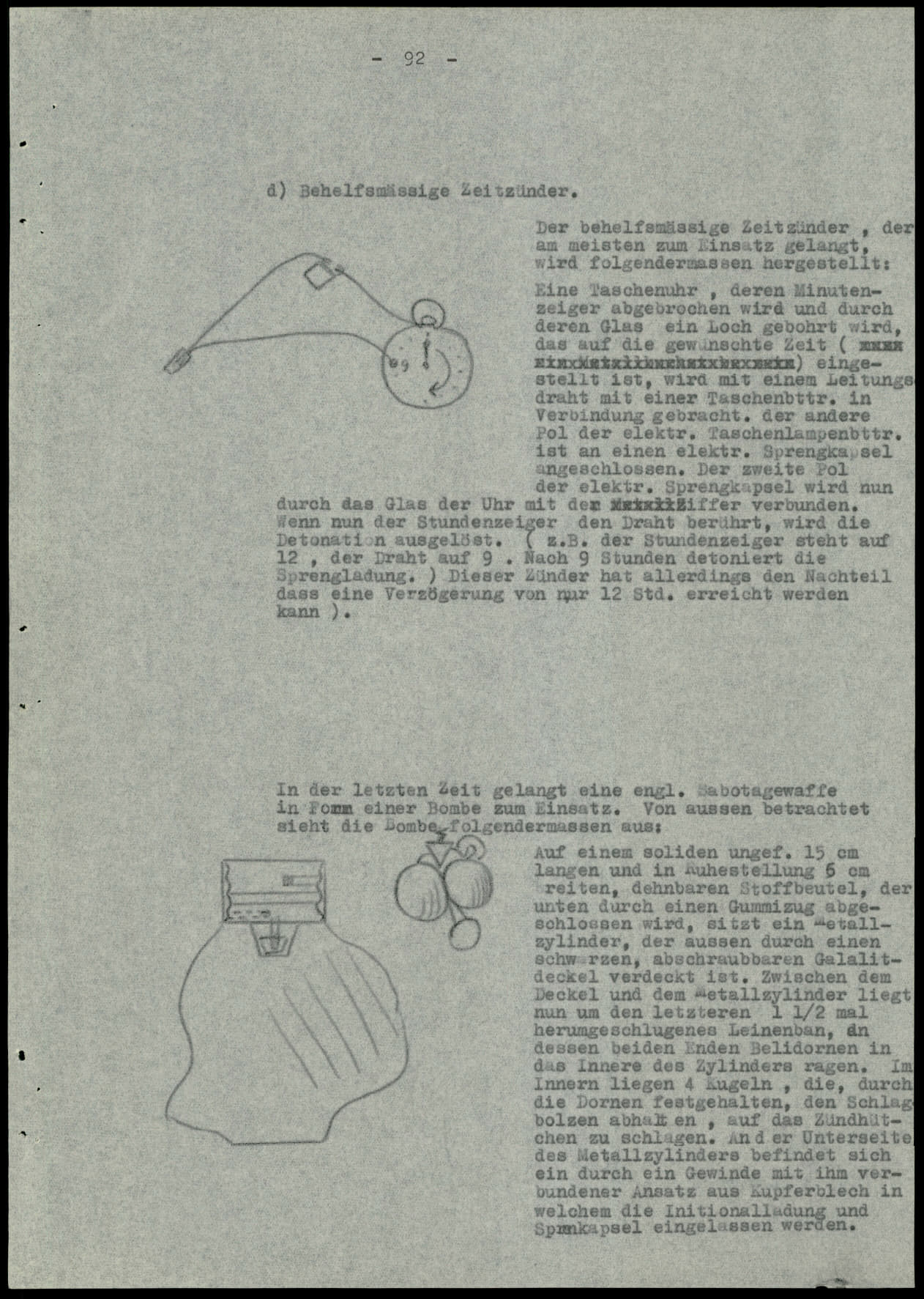 Report dated Februay 9, 1944