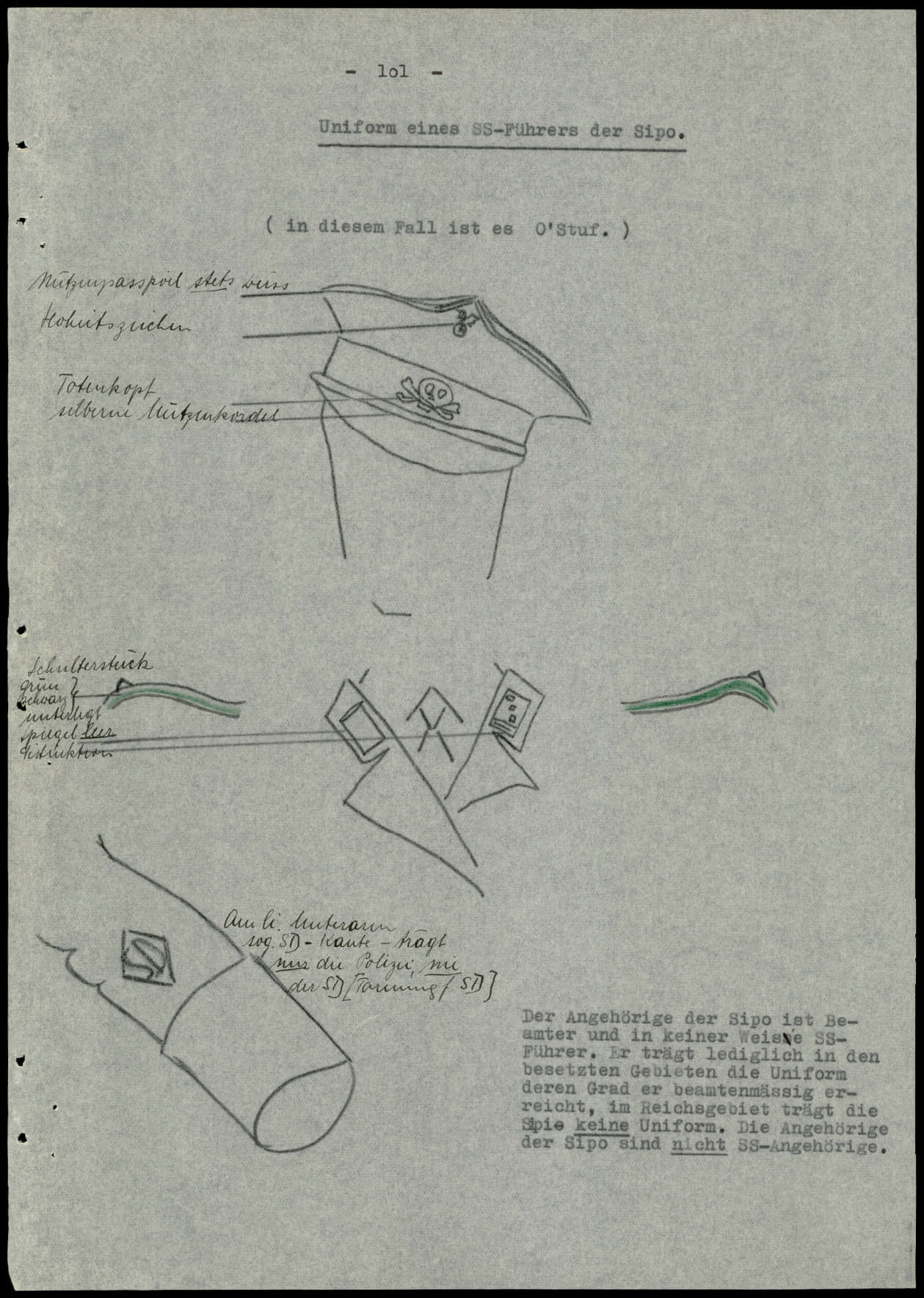 Report dated Februay 9, 1944