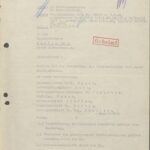 Letter dated September 16, 1942 from Oswald Pohl to Heinrich Himmler on Auschwitz 