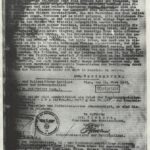 Decree of February 24, 1943 by Springorum on Jewish Deportation Trains to Auschwitz