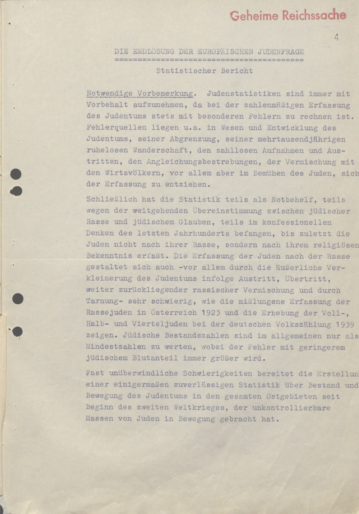 Short version of KOrherr report